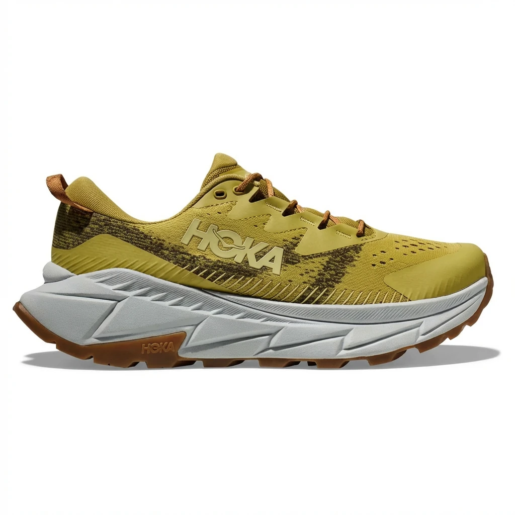 HOKA Skyline X Outdoor Style Yellow Shoes