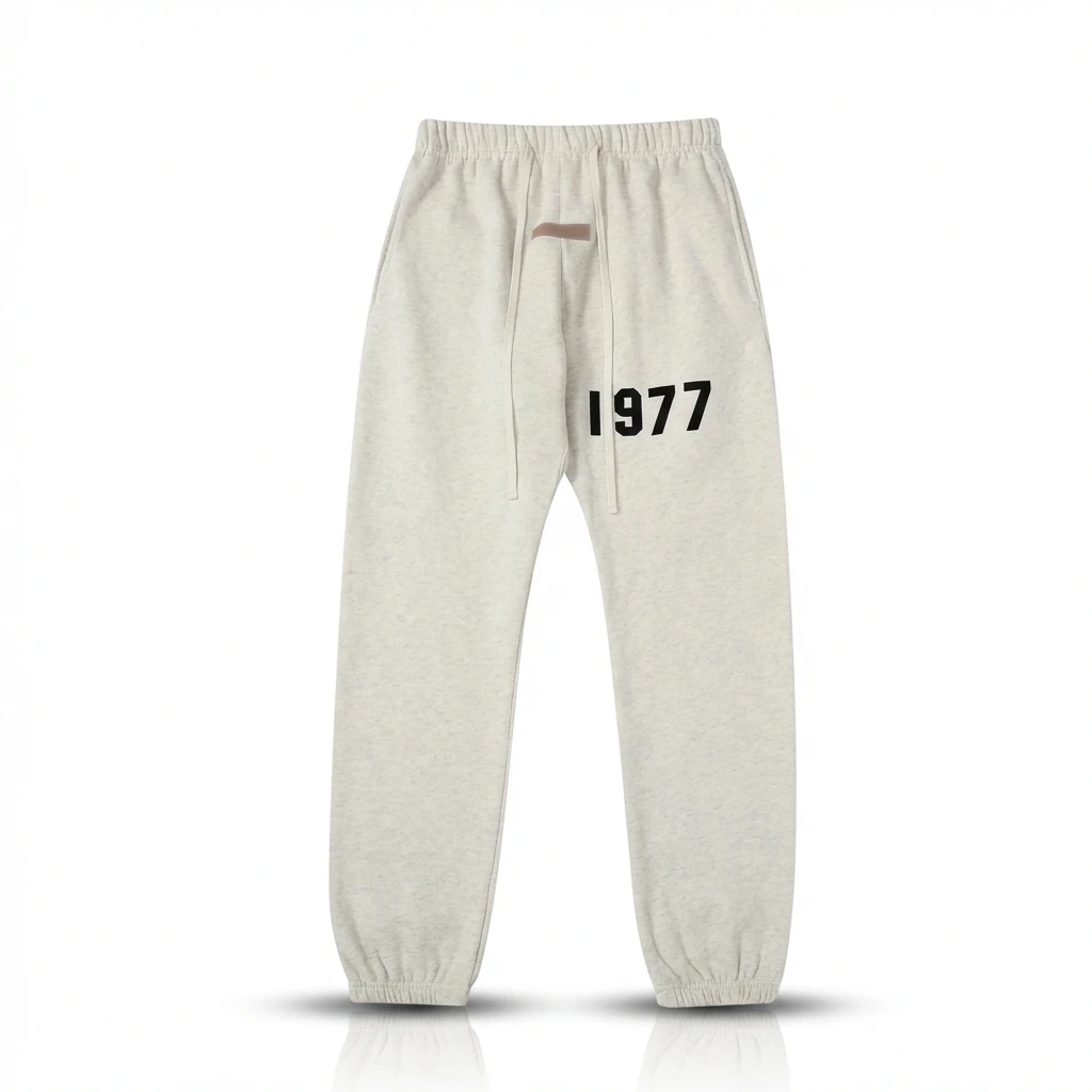 ESSENTIALS 1977 Minimalist Style Grey Pants