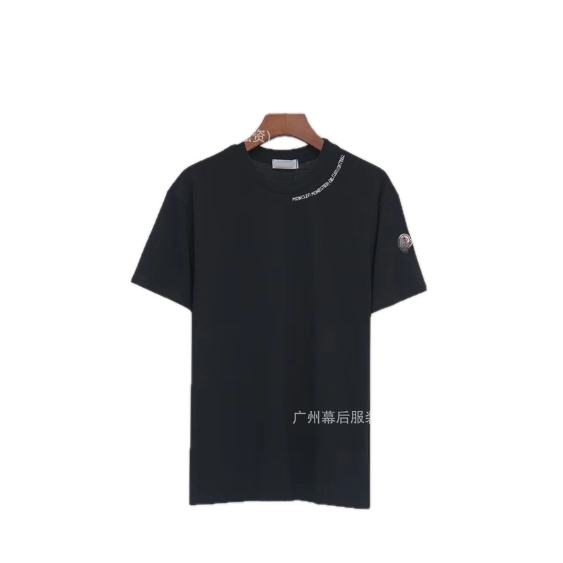 Moncler Classic Casual Style Black Short-sleeve T-shirt