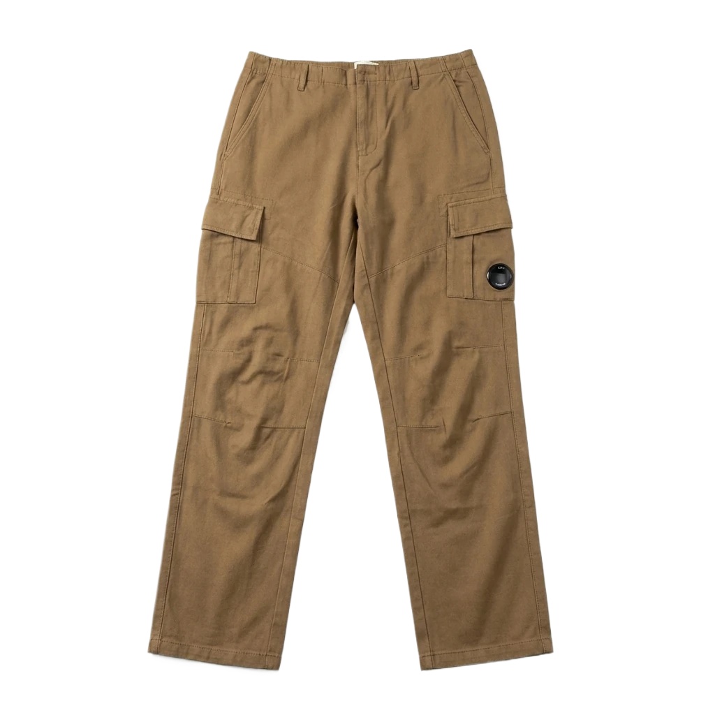 C.P. Workwear Style Khaki Long Trousers