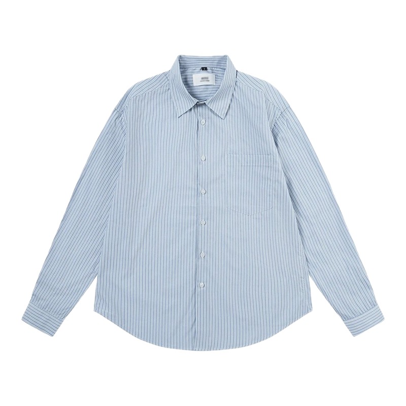AMI Stripe Minimalist Style Shirt