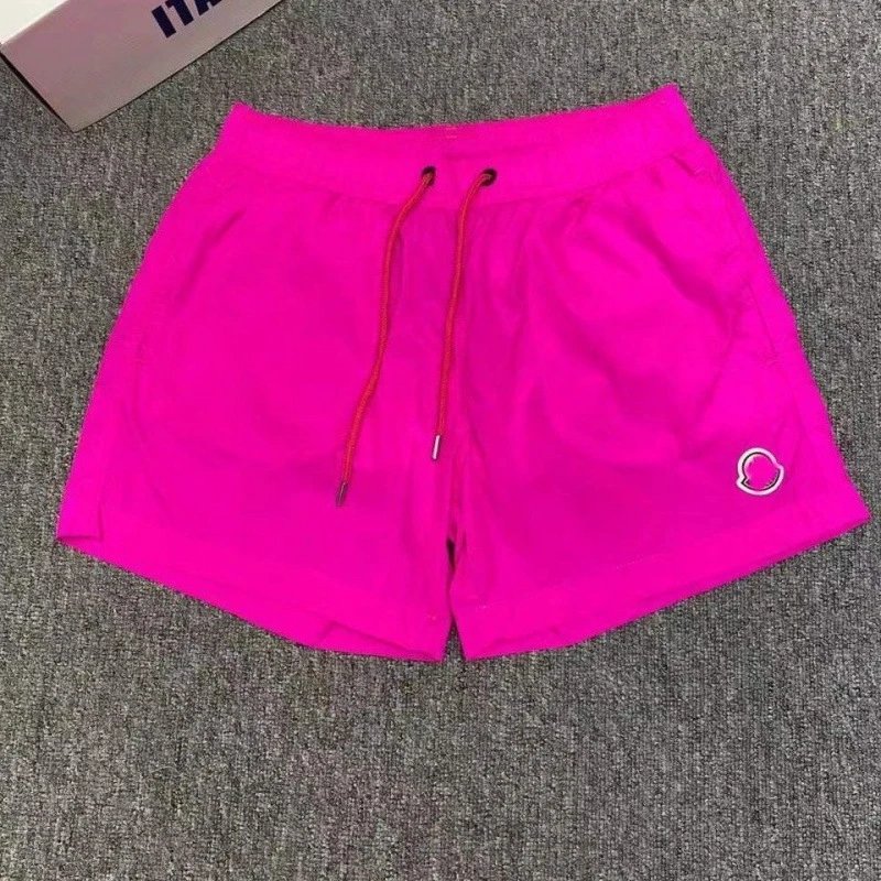 Moncler Monogram Nylon shorts Black Drawstring Moncler for Layered Styling