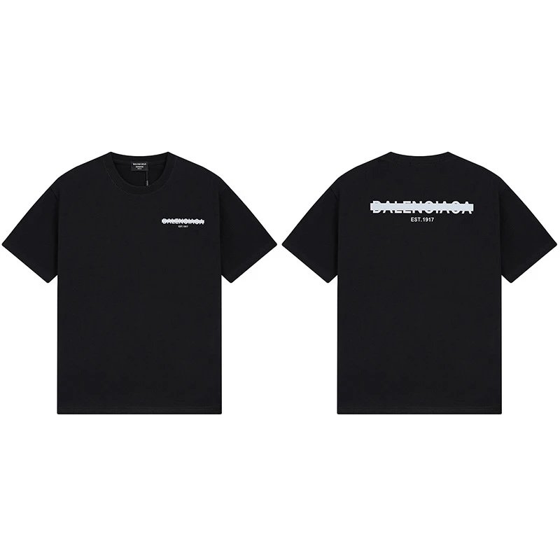 Balenciaga minimalist black T-shirt