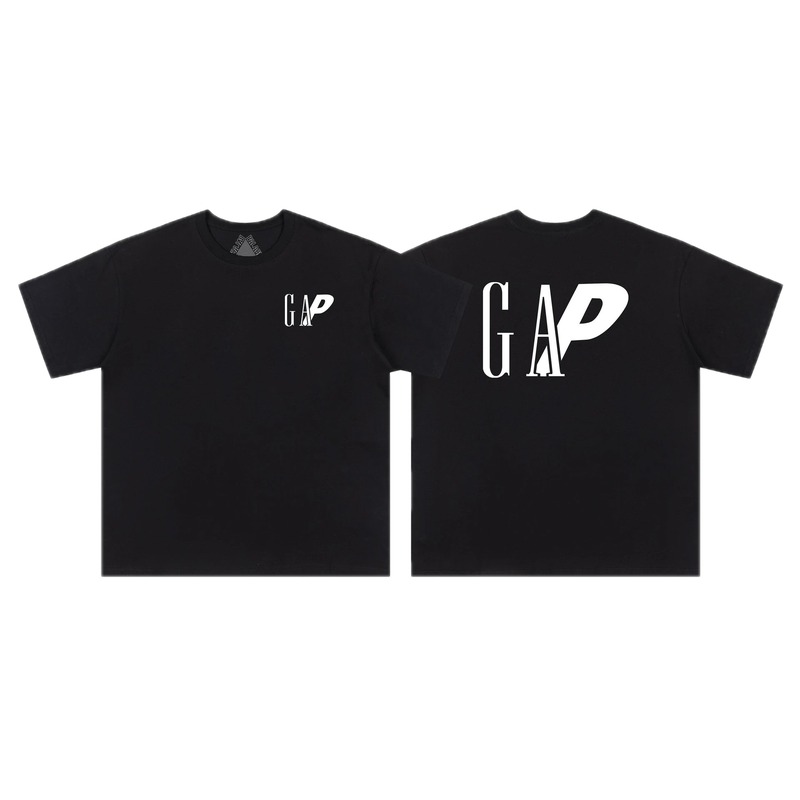 Palace x GAP Street Style Black T-Shirt