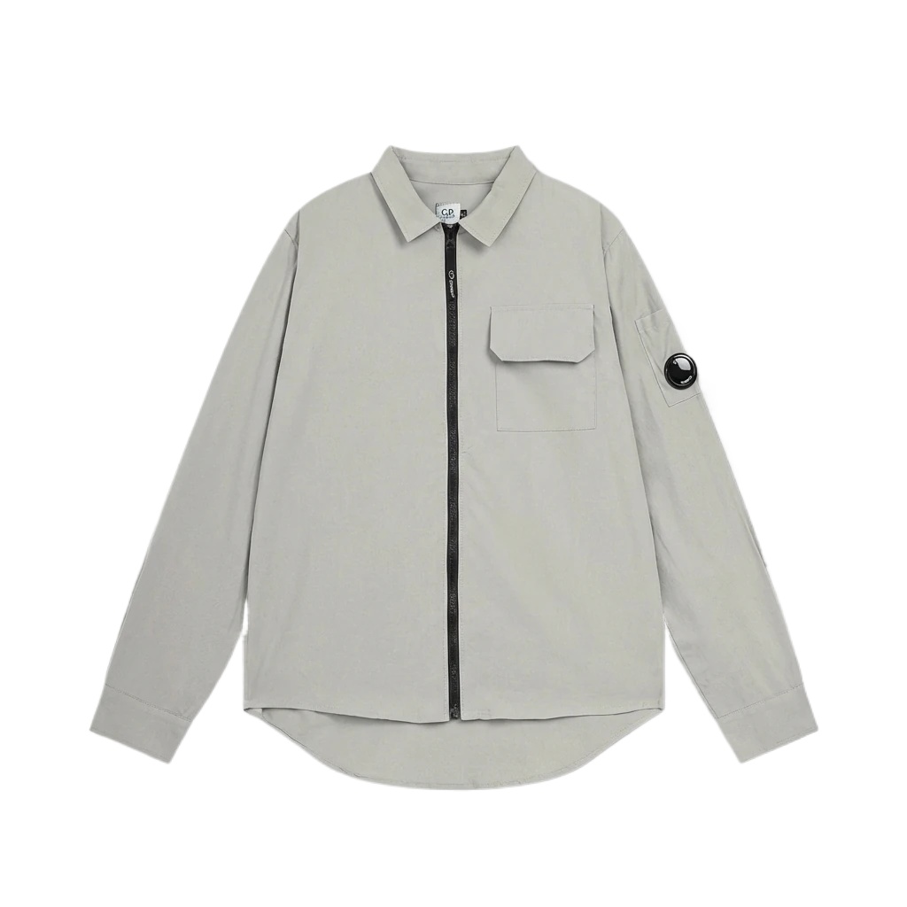 C.P. Grey Workwear-style Shirt