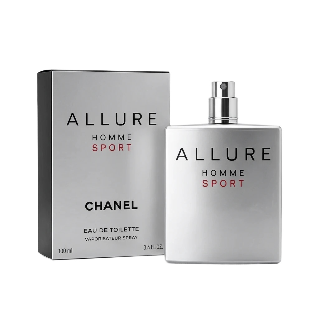 Chanel ALLURE series silver men's perfume