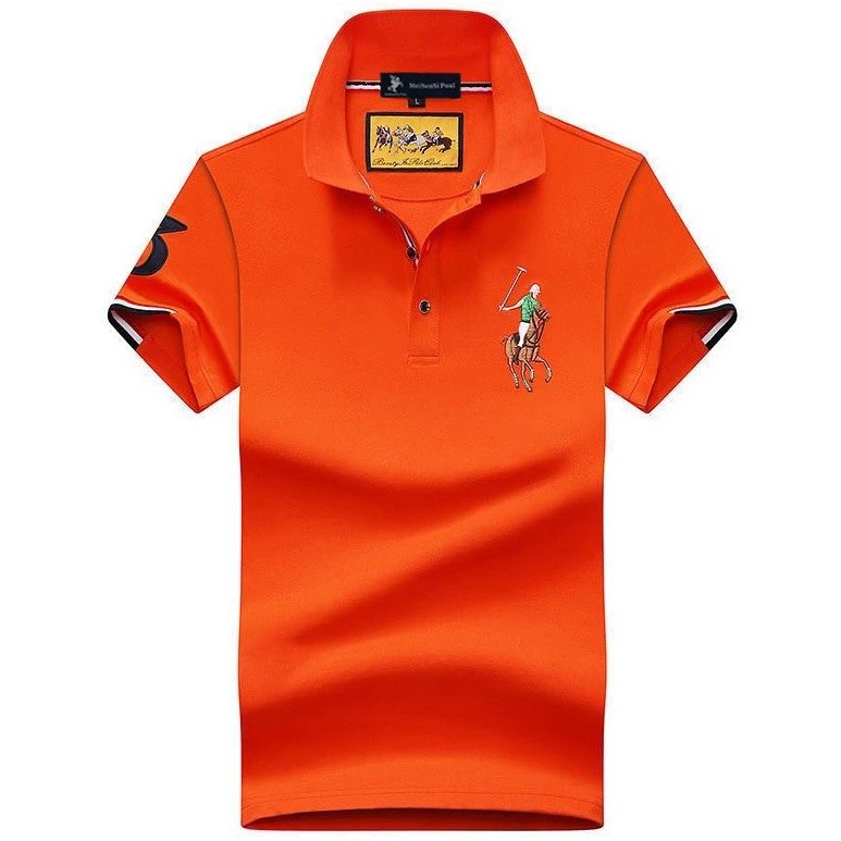 Ralph Lauren Streetwear Yellow polo shirt Bright Yellow Polo with Logo Accent