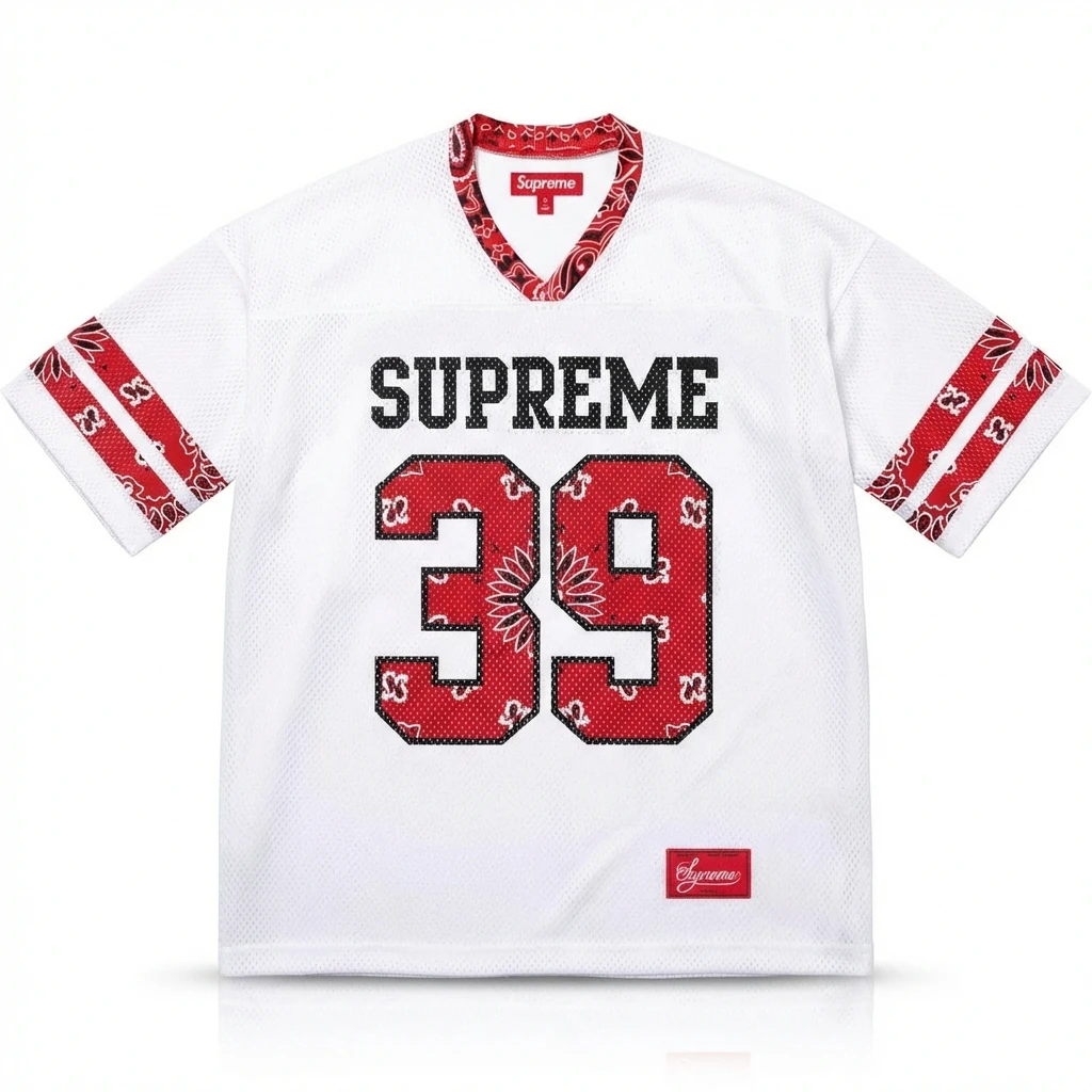Supreme trendy white jersey