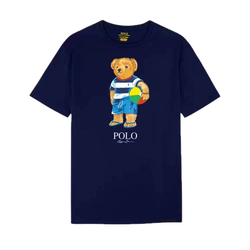 Ralph Lauren Bear Trend Brand Sapphire Blue T-shirt