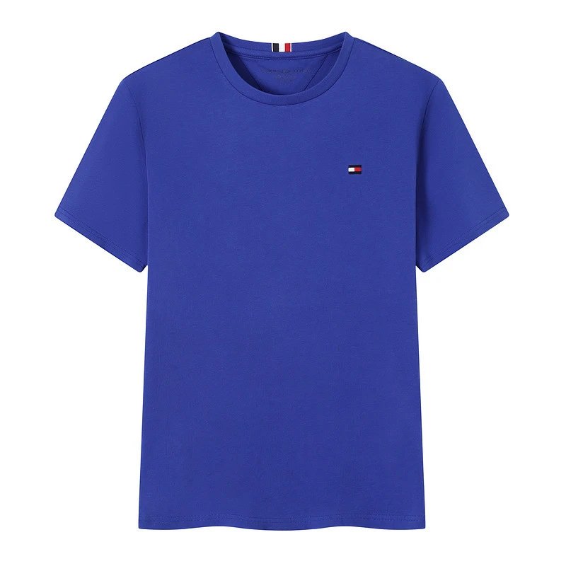 Tommy Hilfiger Multicolor Blue Logo T-Shirt City Outfit