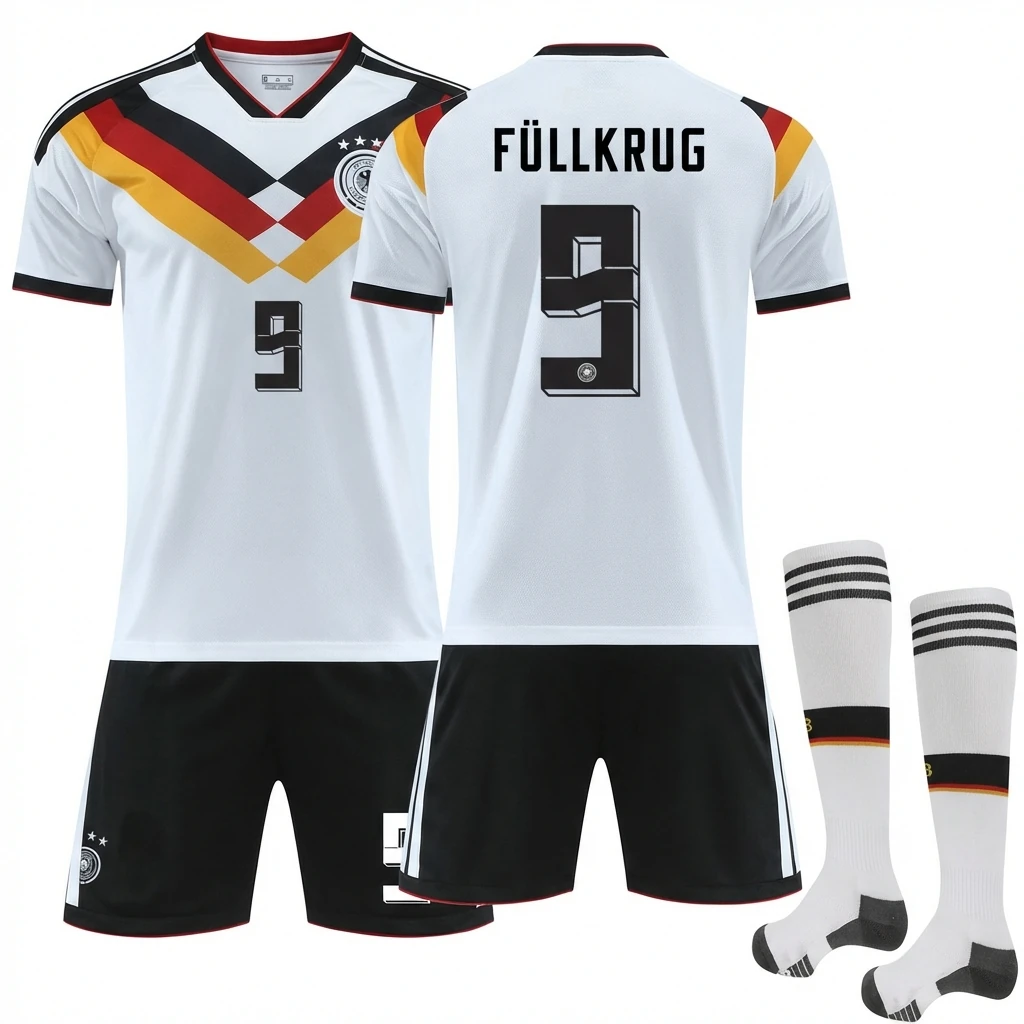 The white jersey of the German team.