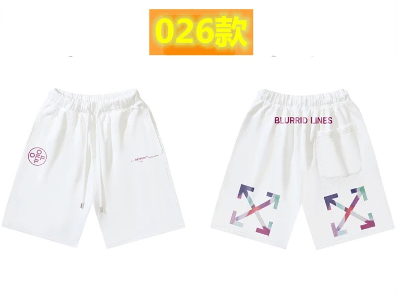 Off-White Style 026 Trendy Brand White Shorts