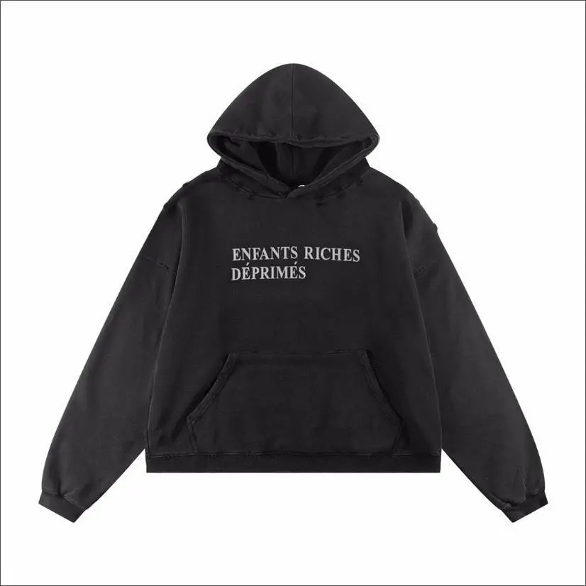 Easy-Match Layer Graphic Zip Hoodie Modern Fit