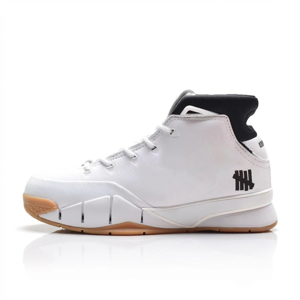 Nike basketball shoes, simple style, white