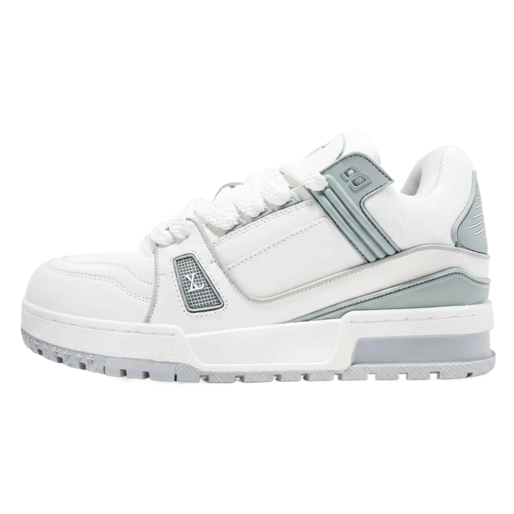 Louis Vuitton LV Trainer series white sports shoes