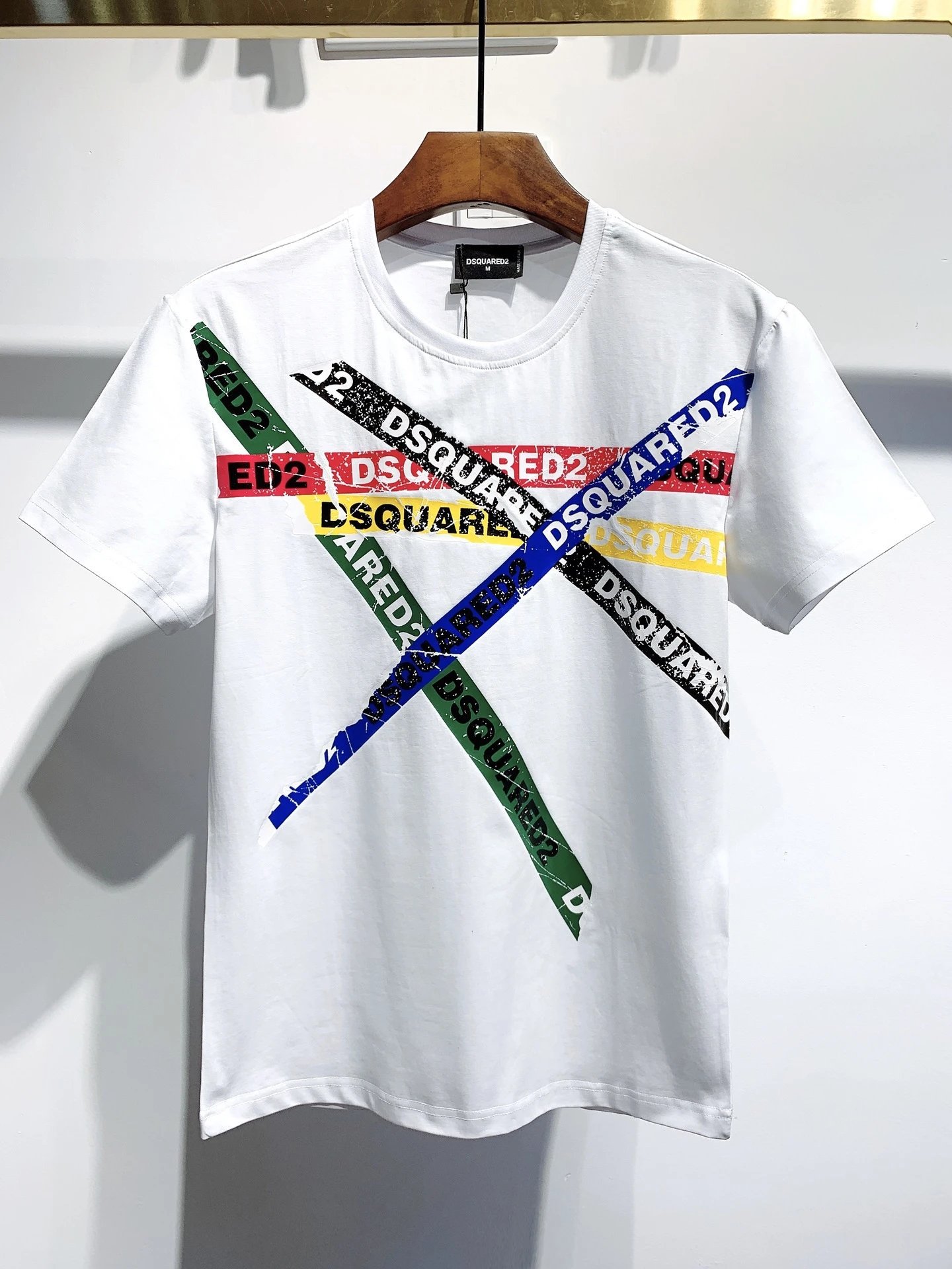 DSQUARED2 Printed Street Style White T-Shirt