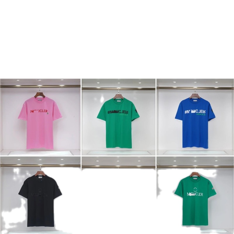 Moncler Co-branded Trendy Style Multi-color Short-sleeve T-shirt