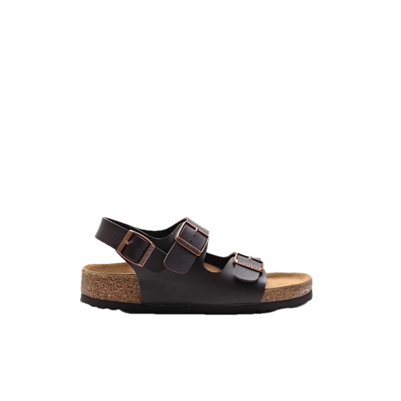 Birkenstock Vintage Casual Dark Brown Buckle Sandals