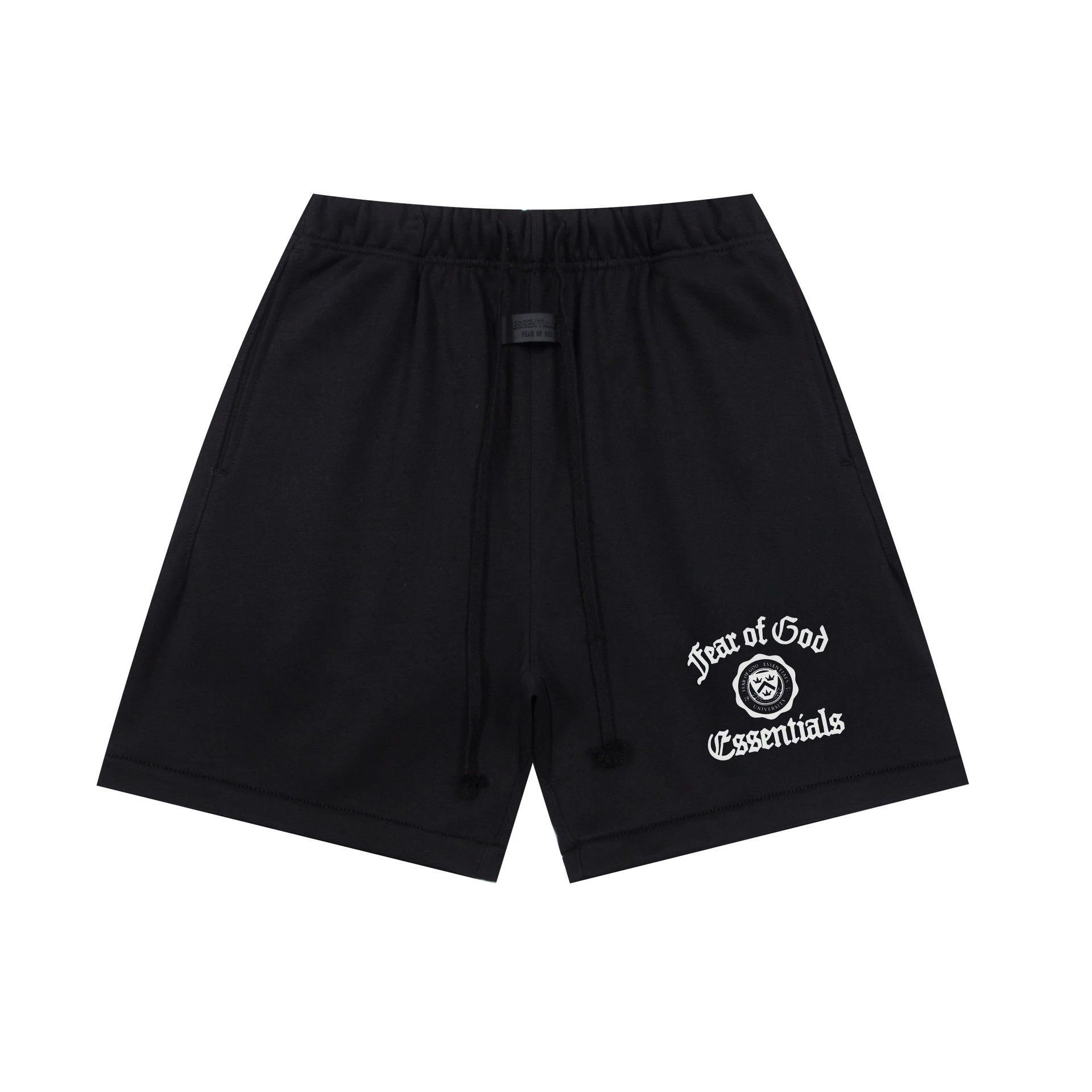 ESSENTIALS trendy brand black shorts
