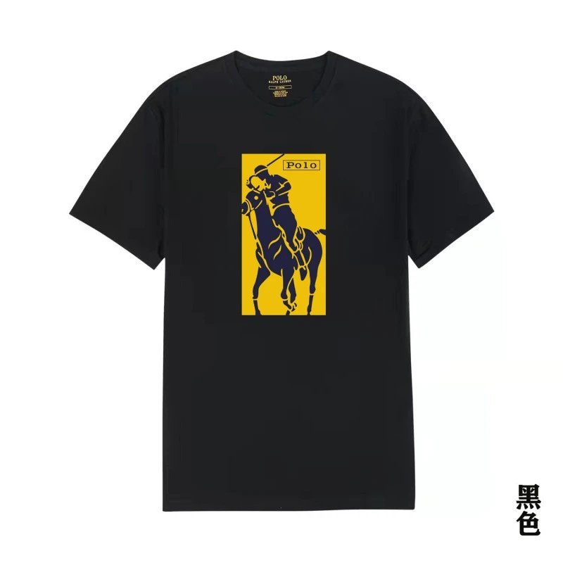 Ralph Lauren Polo-style black T-shirt