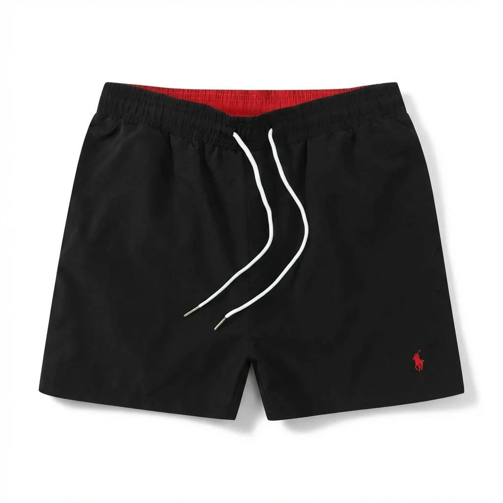Ralph Lauren minimalist style black shorts