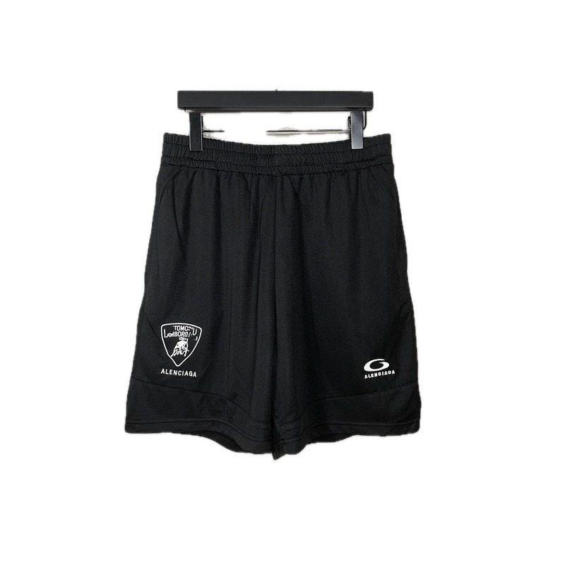 Balenciaga casual style black shorts