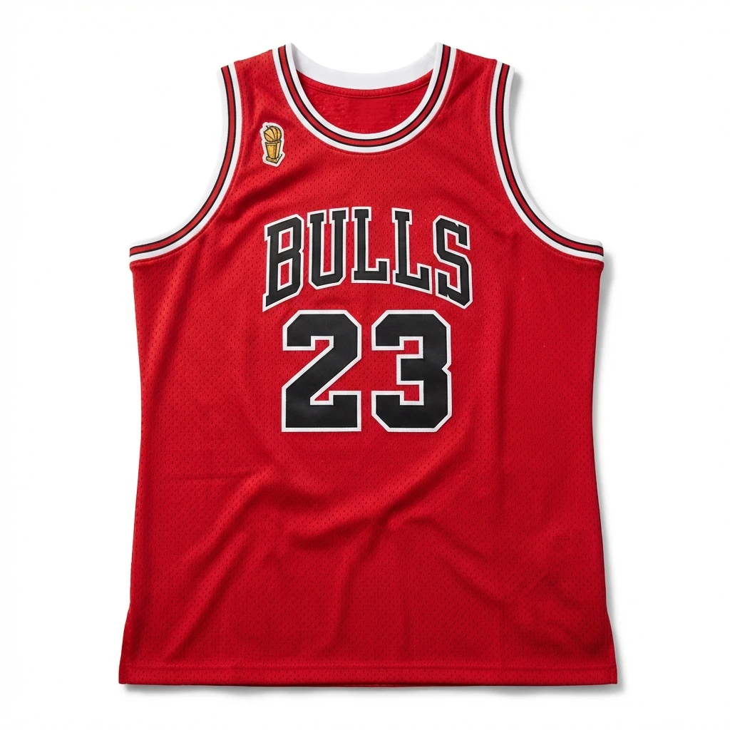 Michael Jordan retro red jersey