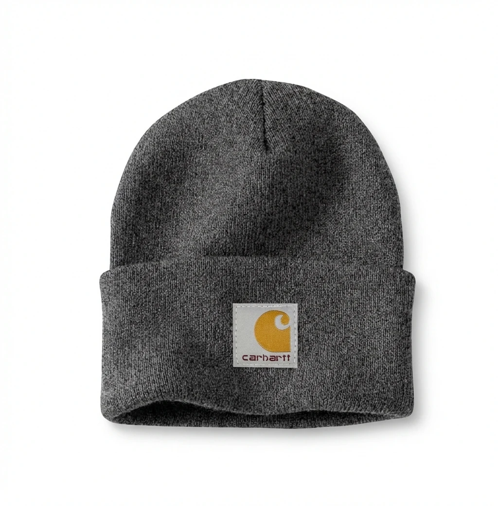 Carhartt classic grey beanie
