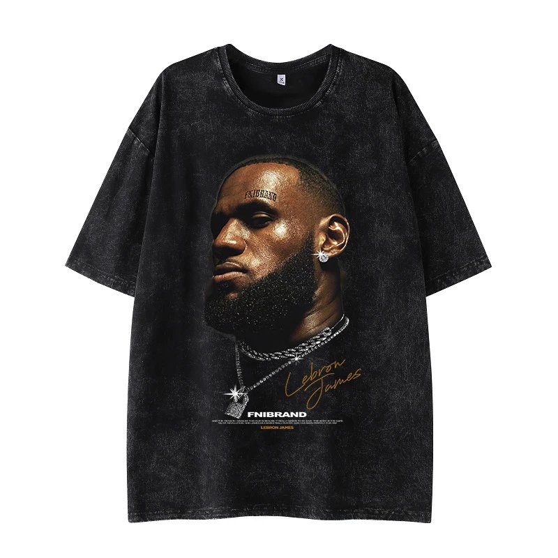 Tupac Patterned Portrait graphic T-shirt Black Tupac Collage with Polished Detail