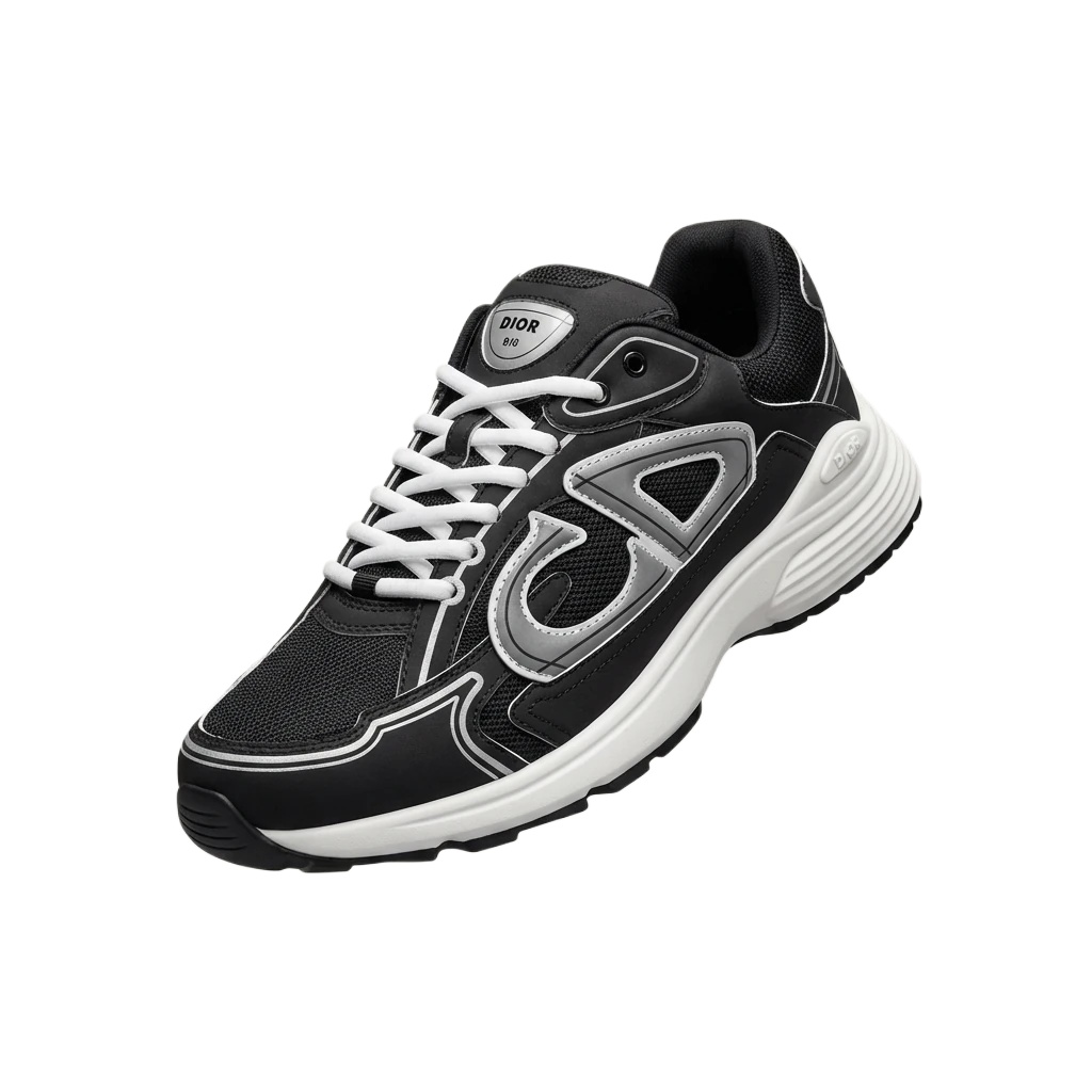 Dior retro black and grey sports shoes