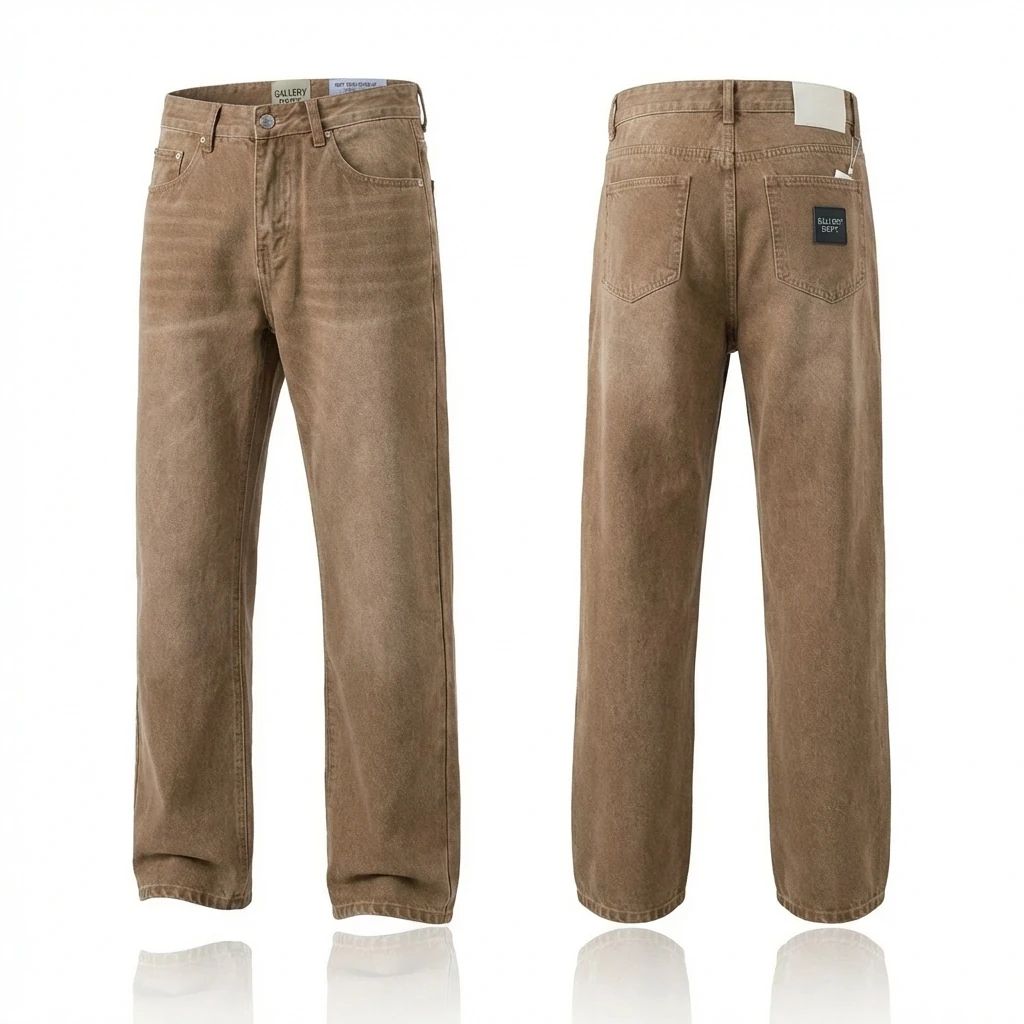 Gallery Dept retro style khaki jeans
