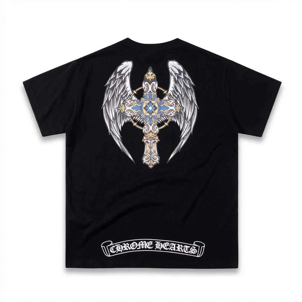 Chrome Hearts Cross Dark Style T-shirt