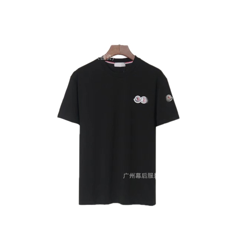 Moncler Co-branded Casual Style Black Short-sleeve T-shirt