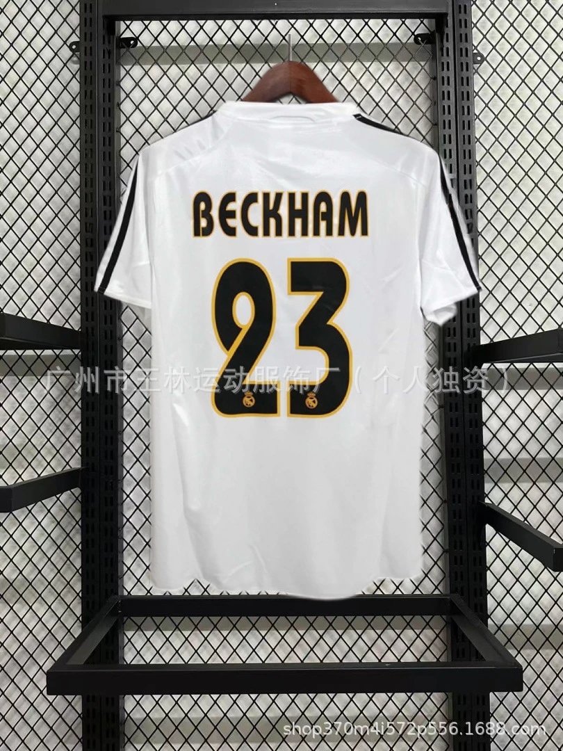 AC Milan Summer Kaka #22 soccer jersey Black Red Striped with Bold Graphic
