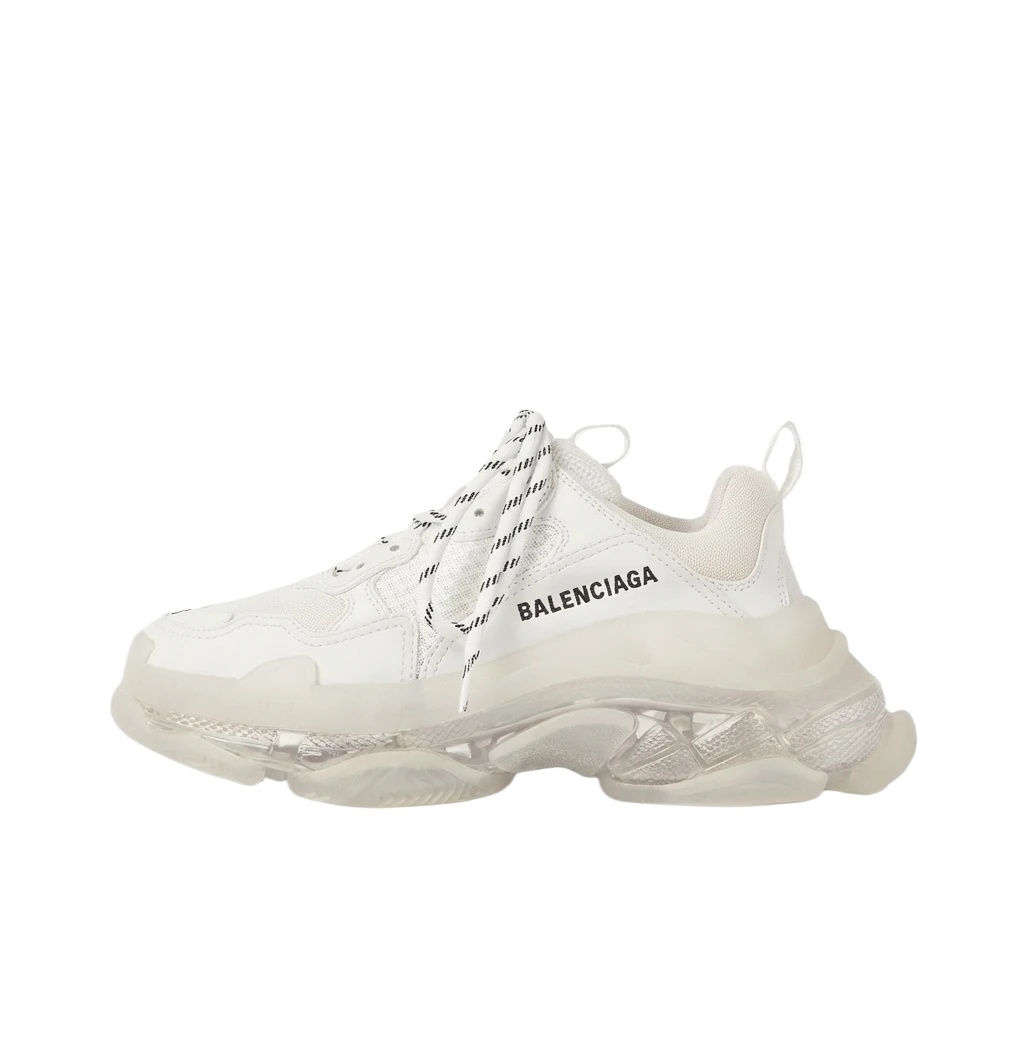 Balenciaga dad-style white shoes