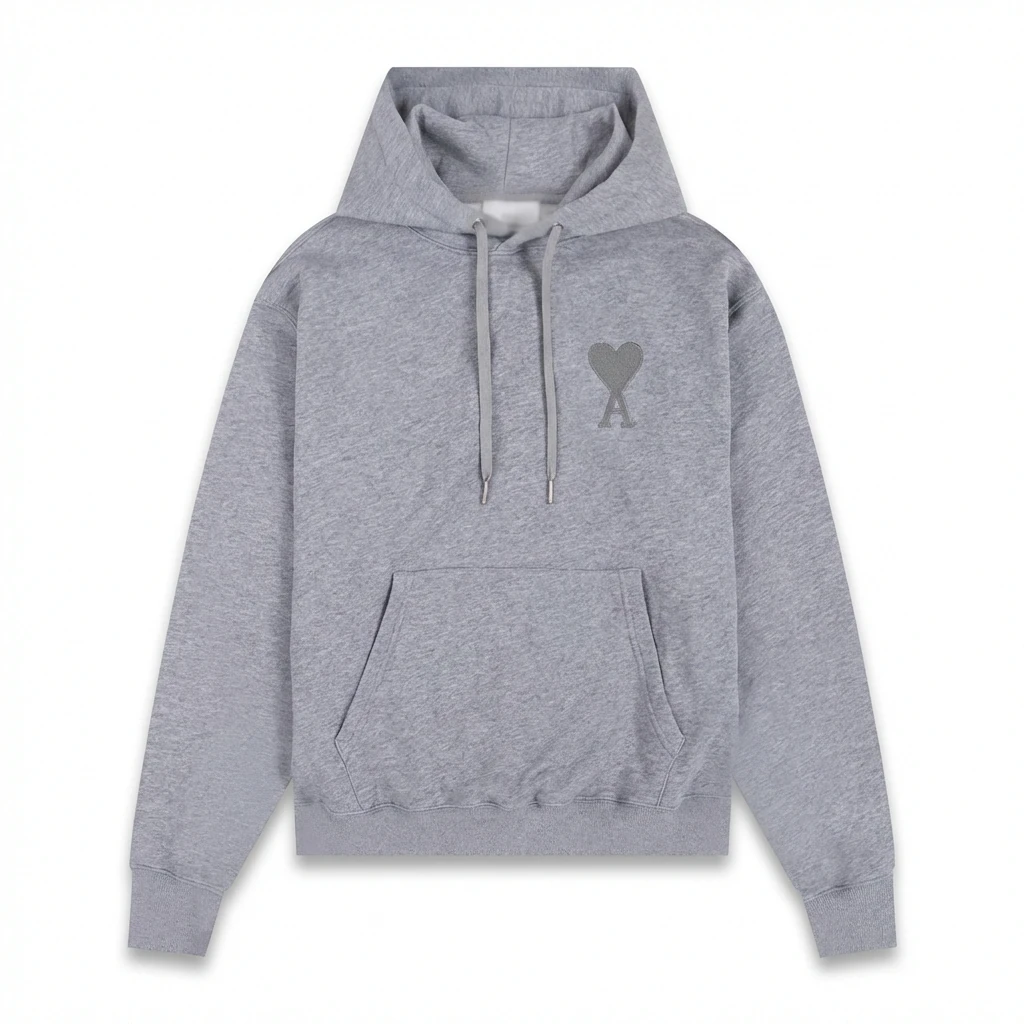 AMIRI Love Collection Grey Hoodie