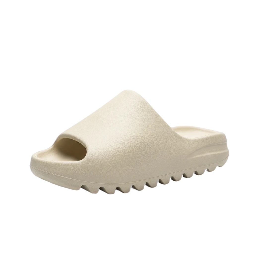 Yeezy matte bone white slippers