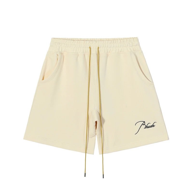 RHUDE Casual Style Beige Shorts
