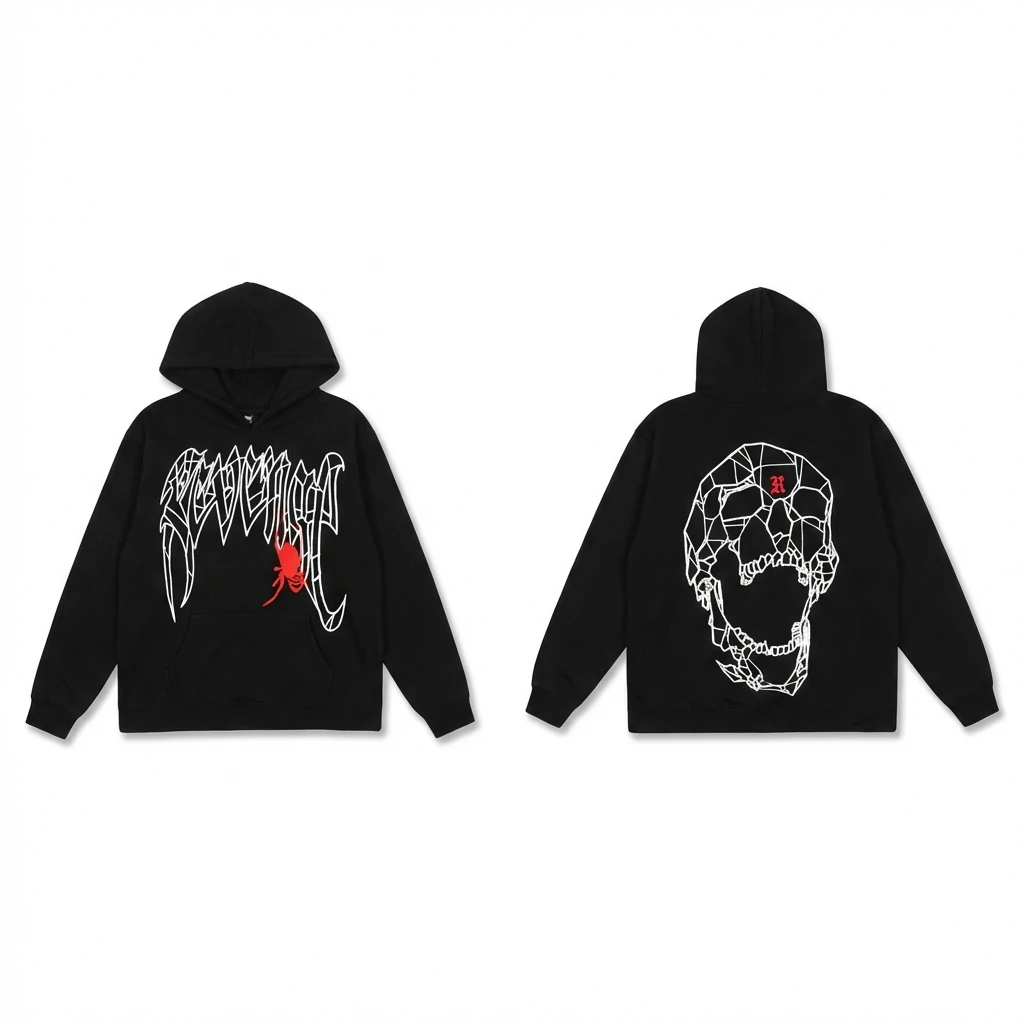 Revenge Skull Dark Style Sweatshirt
