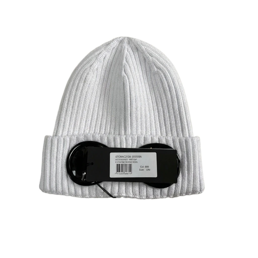 C.P. Pure Color Minimalist Style White Hat
