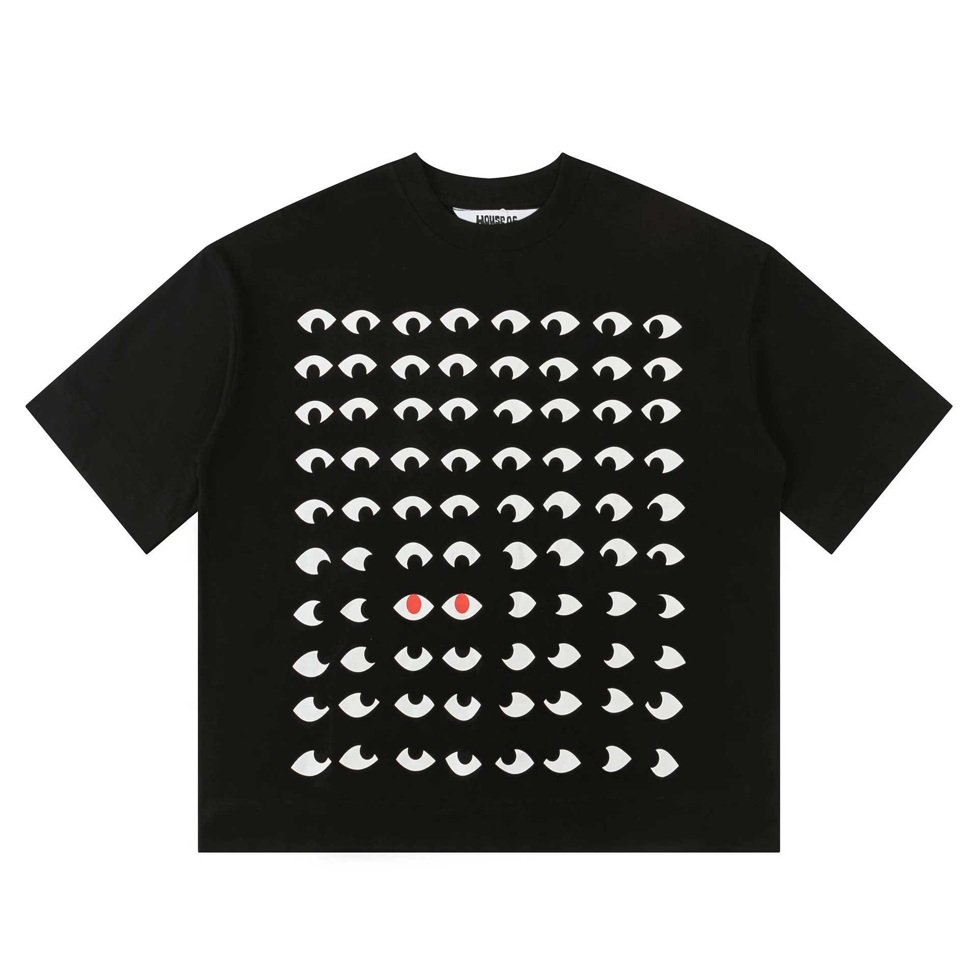 House of Errors Dark Trendy Cool Black Short-sleeve