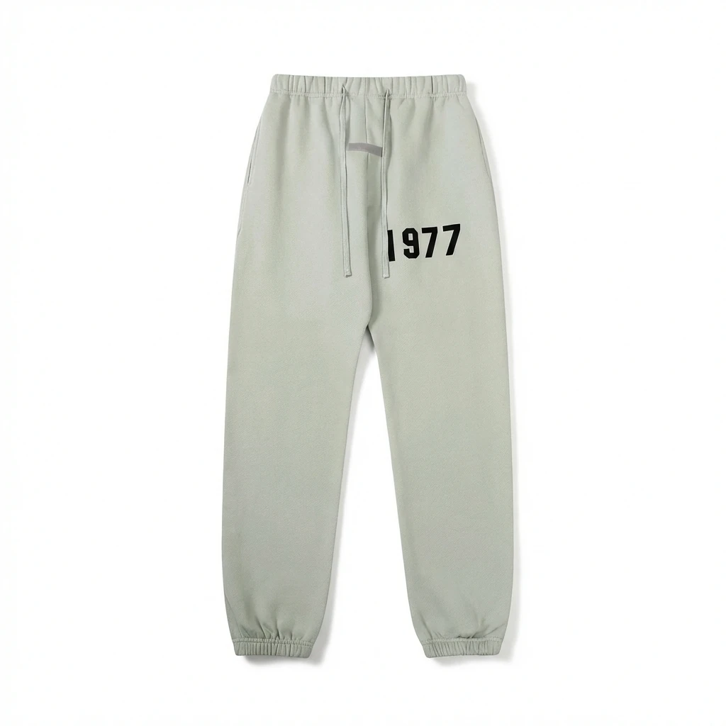 ESSENTIALS casual light gray sweatpants