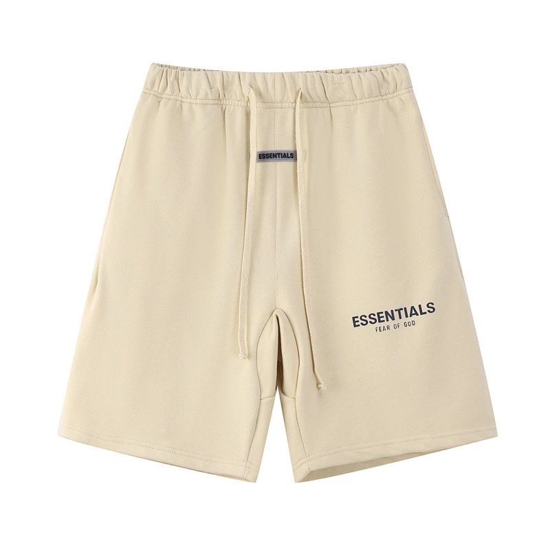 ESSENTIALS minimalist style beige shorts