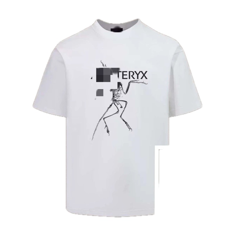 Arc'teryx Veilance Series Trendy and Cool White Short Sleeve T-Shirt