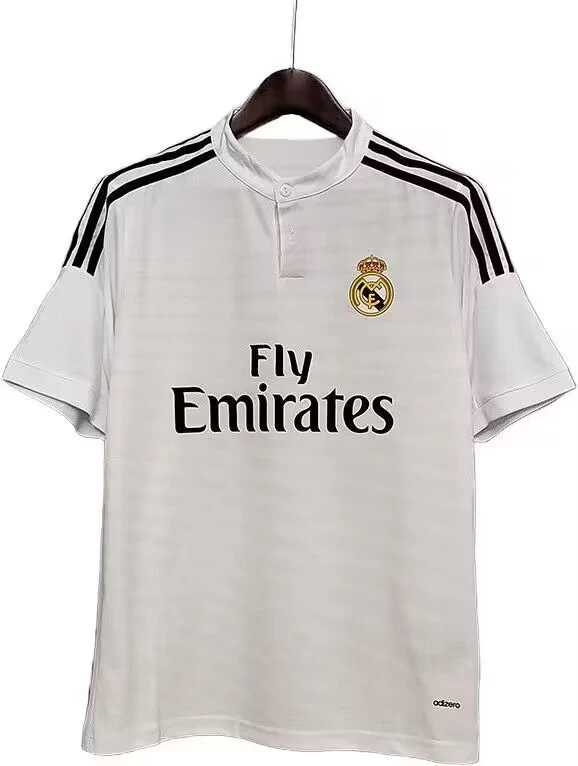 Real Madrid Sport Retro Teka soccer jersey White Retro Football for Collection Drops