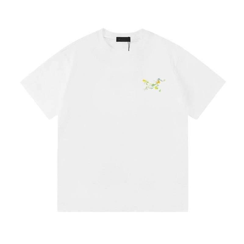 Arc'teryx Floral Print Outdoor Style White T-Shirt