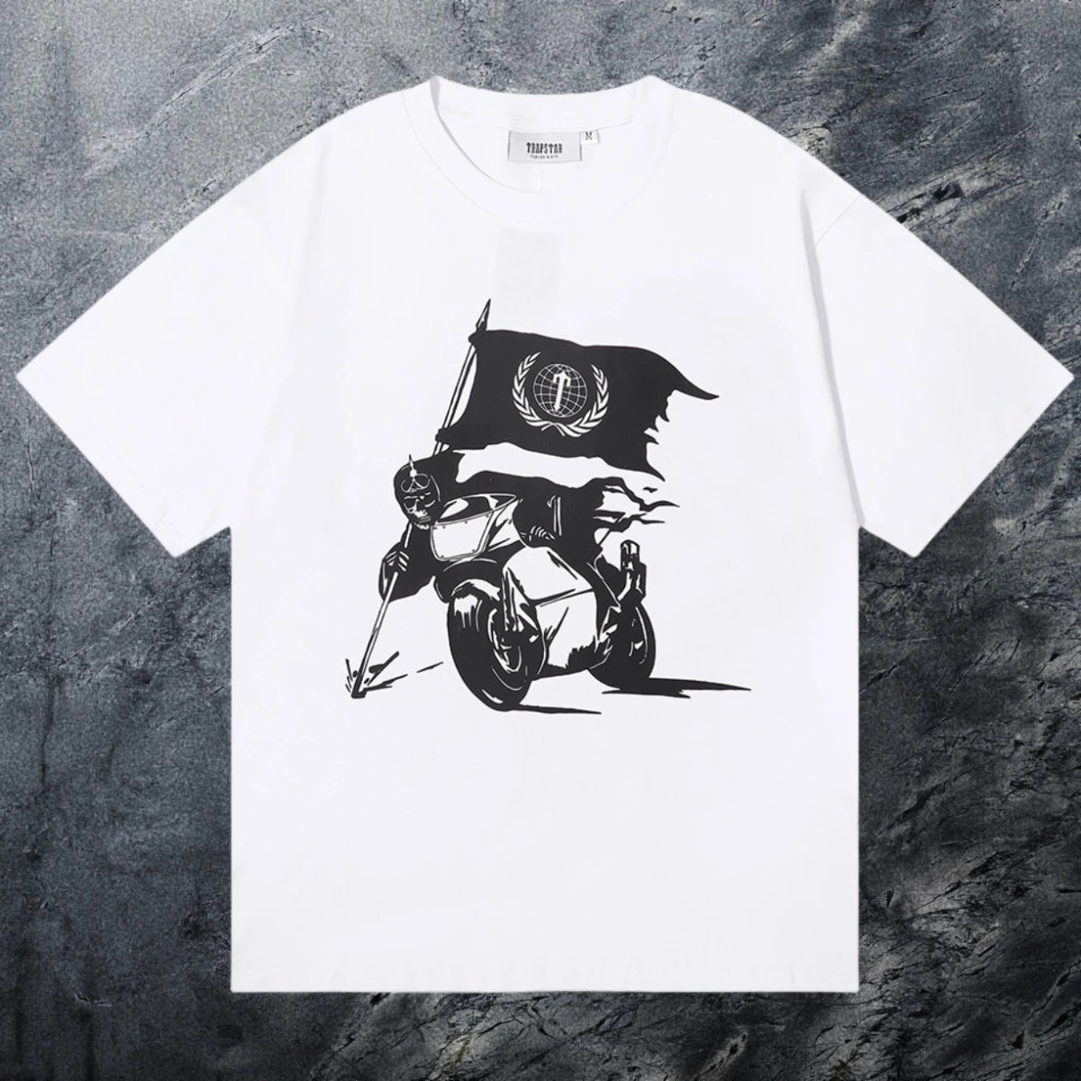 Trapstar Gift Ready Keys graphic T-shirt Black White Key with Standout Detail