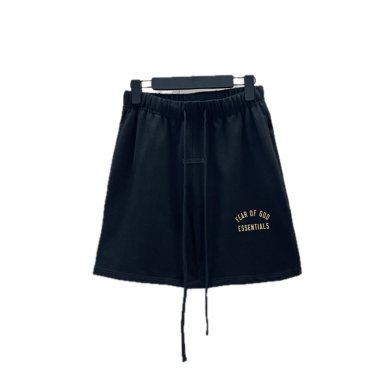 ESSENTIALS minimalist style black shorts