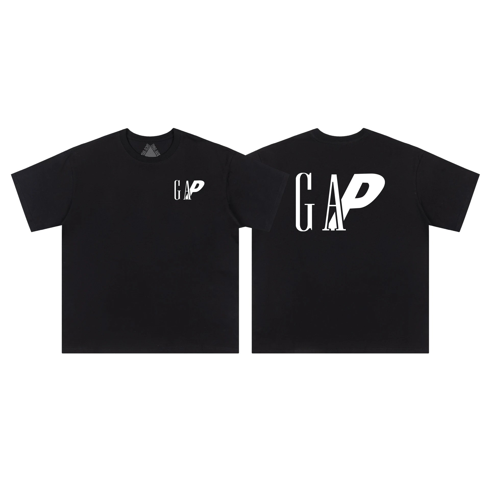 Palace x GAP Street Style Black T-Shirt