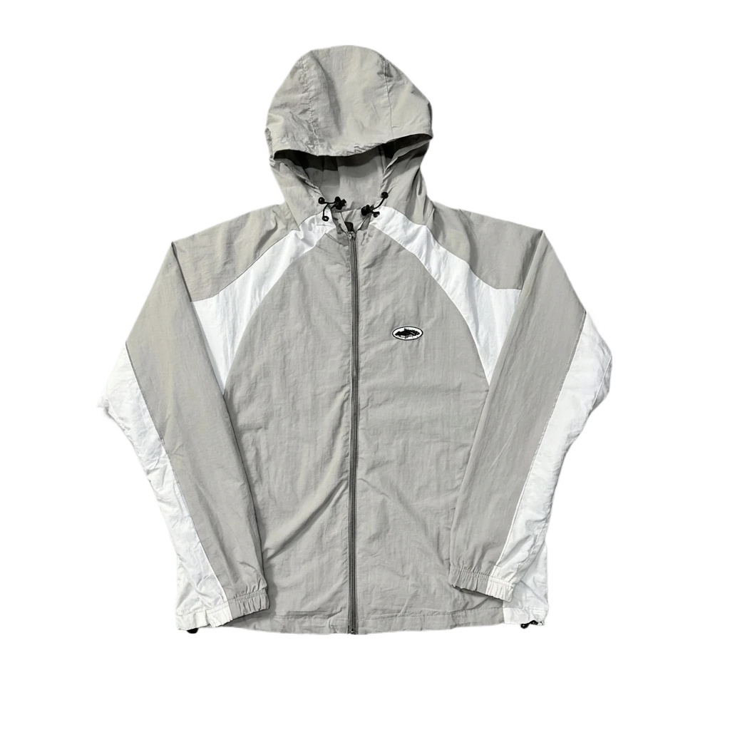 Corteiz Stitched Sporty Grey Jacket